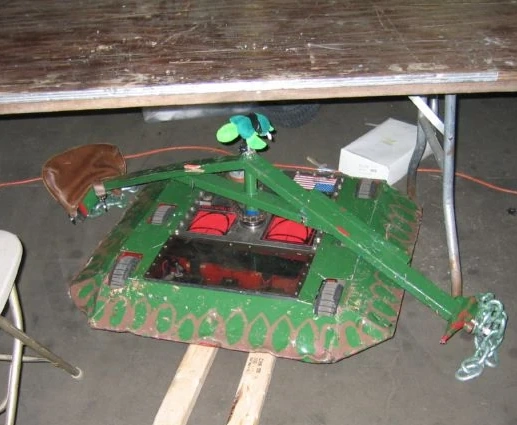 Competitor "Turtle W'Axe" at Mechwars VIII