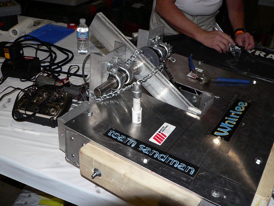 Competitor "Whirlee" at R3: Rochester Robot Rampage