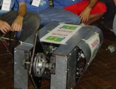 Competitor "Adamowski" at Guerra de Robôs 2004 @ ENECA 4