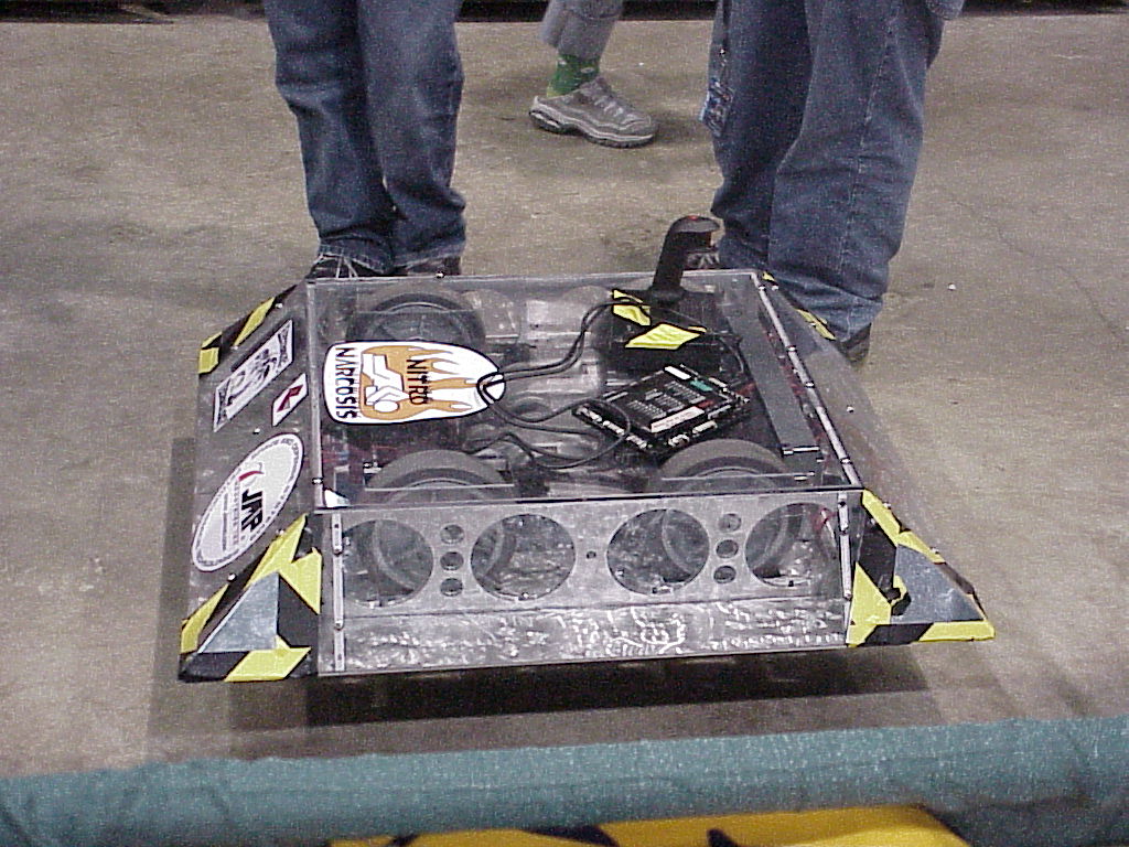 Competitor "Unknown IQ04 Robot #47" at BattleBots IQ 2004