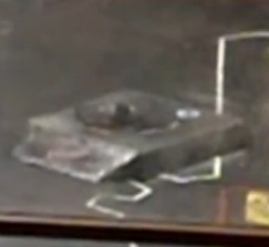 Competitor "X" at BattleBots IQ 2005