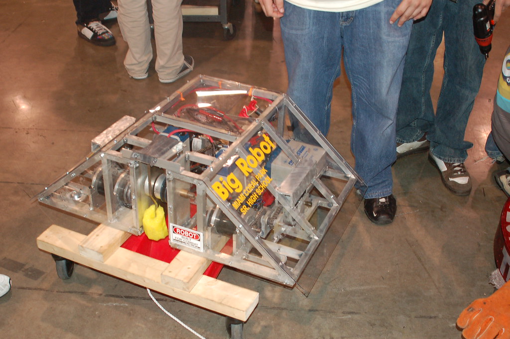 Competitor "Big Robot" at BotsIQ: The Competition 2008