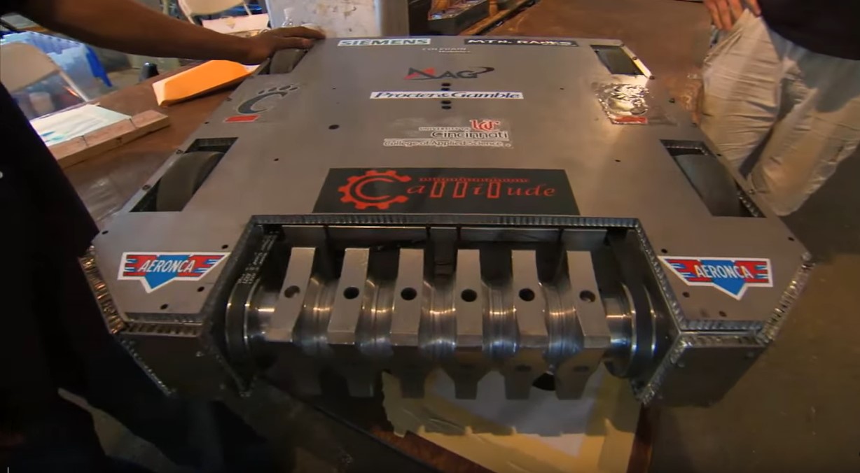 Competitor "Cattitude" at BattleBots 2009