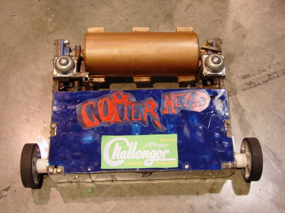 Competitor "Copperhead" at BattleBots IQ 2006