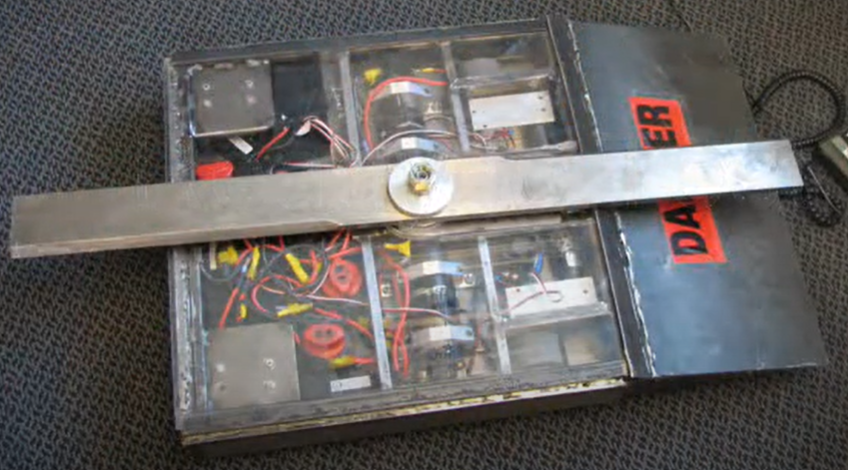 Competitor "Huey" at BattleBots IQ 2006