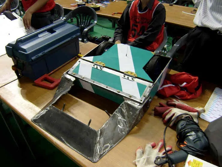 Competitor "티라노" at EBS Robot Power (2008)