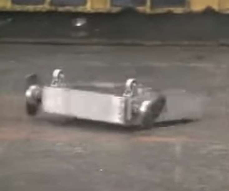 Competitor "Rotating Pieces of Metal" at RoboGames 2010