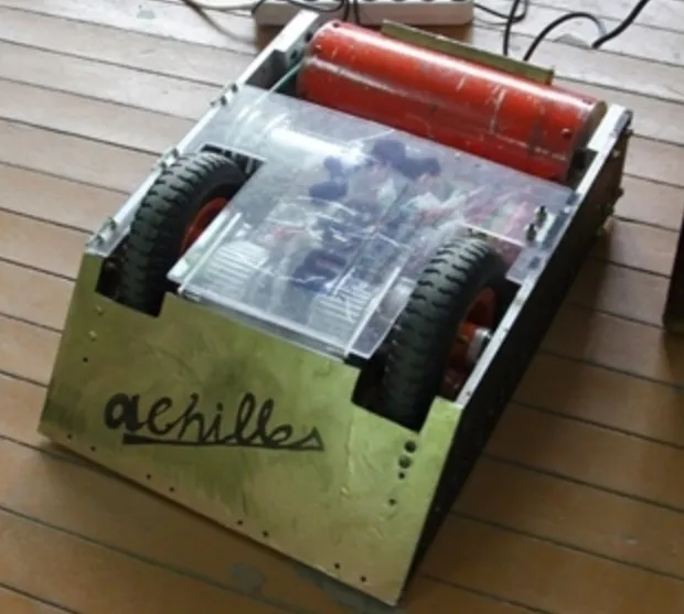 Competitor "아킬레스" at EBS Robot Power (2007)