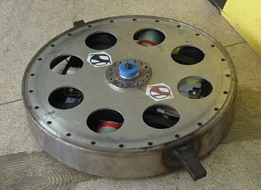 Competitor "휴로" at EBS Robot Power (2007)