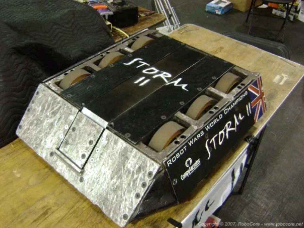 Competitor "Storm II" at FRA UK Championships 2011: Robots Extreme Wars Live @ The O₂