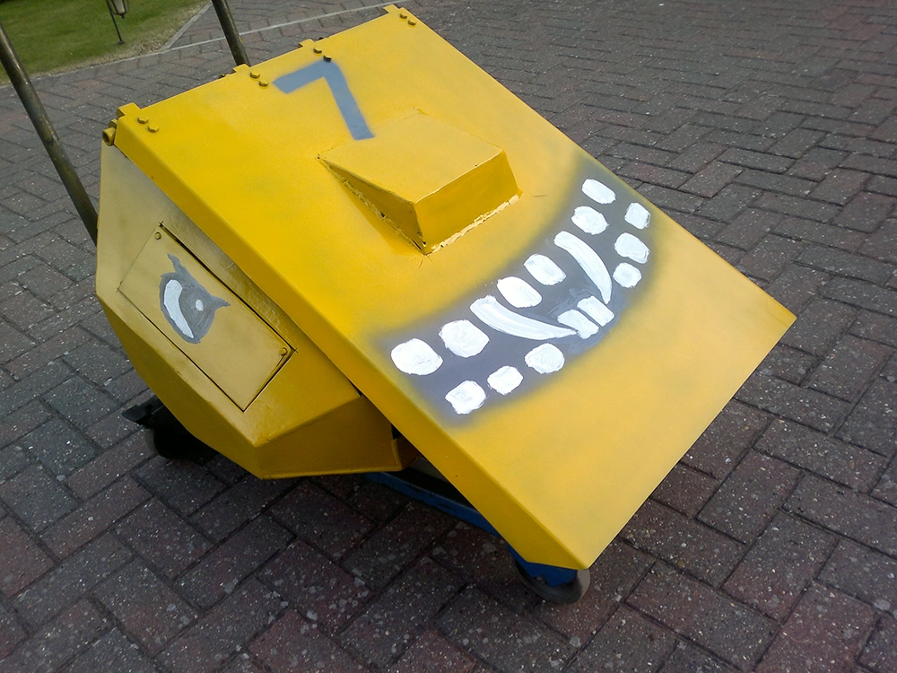 Competitor "Iron-Awe 7" at FRA UK Championships 2013 @ Robots Live! Deeside