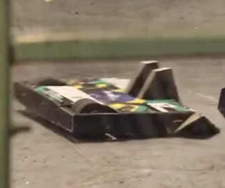 Competitor "Crazy Bumper" at RoboGames 2013