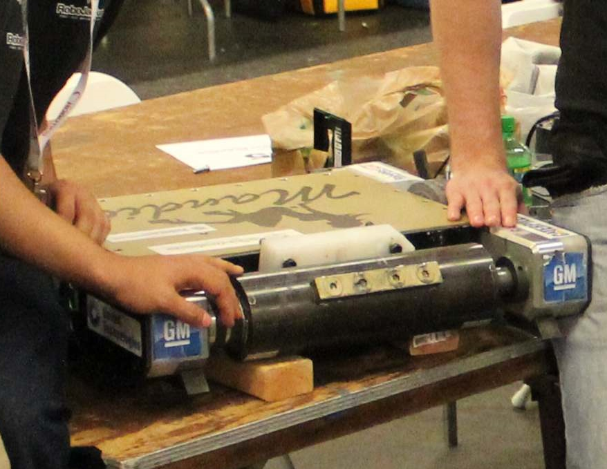 Competitor "MANDii" at RoboGames 2013