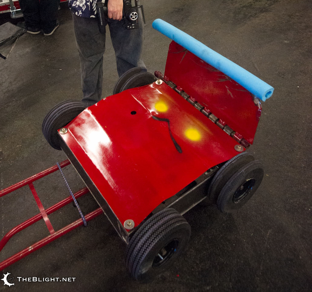 Competitor "Red Robot" at RoboGames 2012